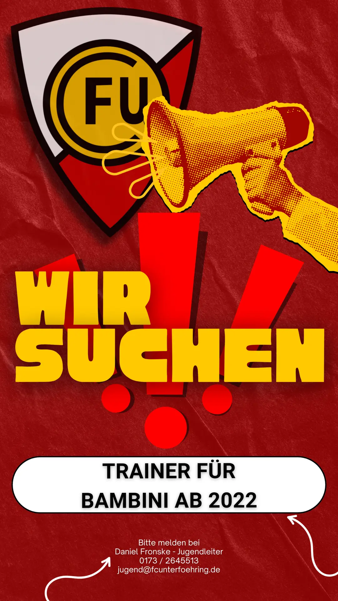 Wir suchen Trainer für Bambini 2022