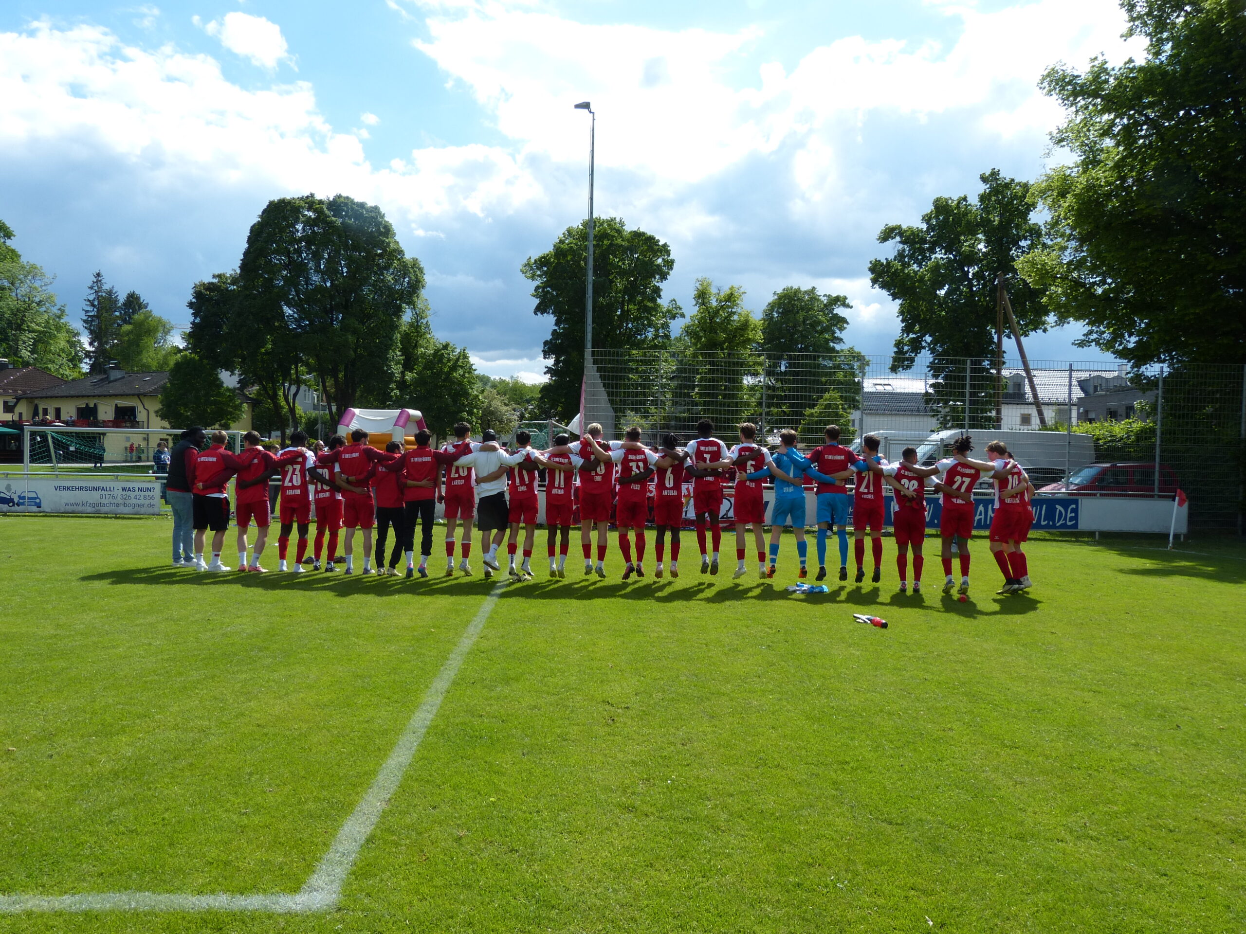 Mannschaftsfoto FC Unterföhring Herren
